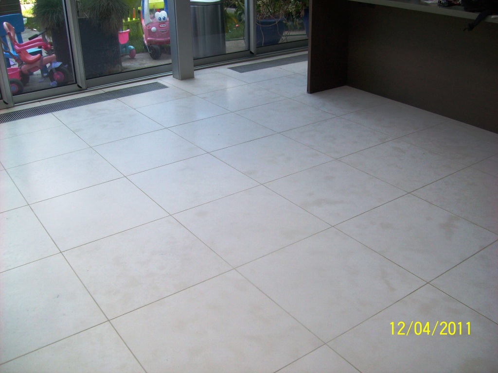 Limestone Tiled Floor Cleaning in Fulham