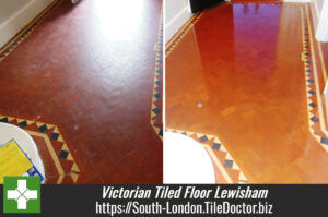 Victorian Tiled Floor Restoration in Lewisham