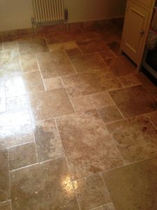 Dirty Travertine Sealed