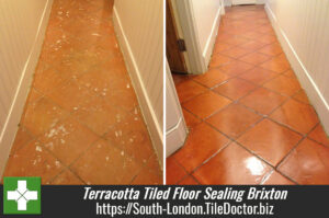 Terracotta Tiled Floor Sealing